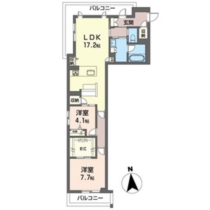 ペティーユの間取り