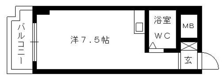 静岡県浜松市中央区海老塚1(マンション)の賃貸物件の間取り