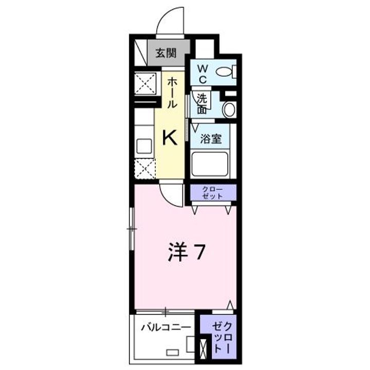 ニューグラストップIIの間取り