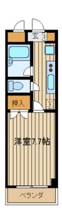 東京都練馬区石神井町6(マンション)の賃貸物件の間取り
