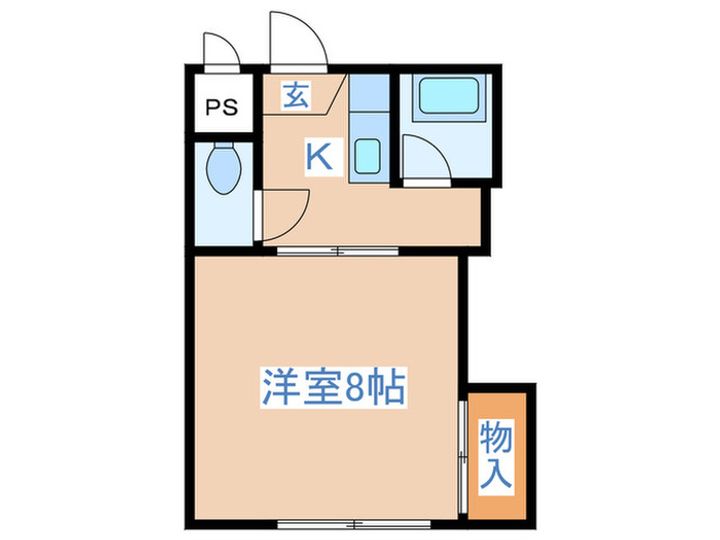 コ-ポ柏の間取り