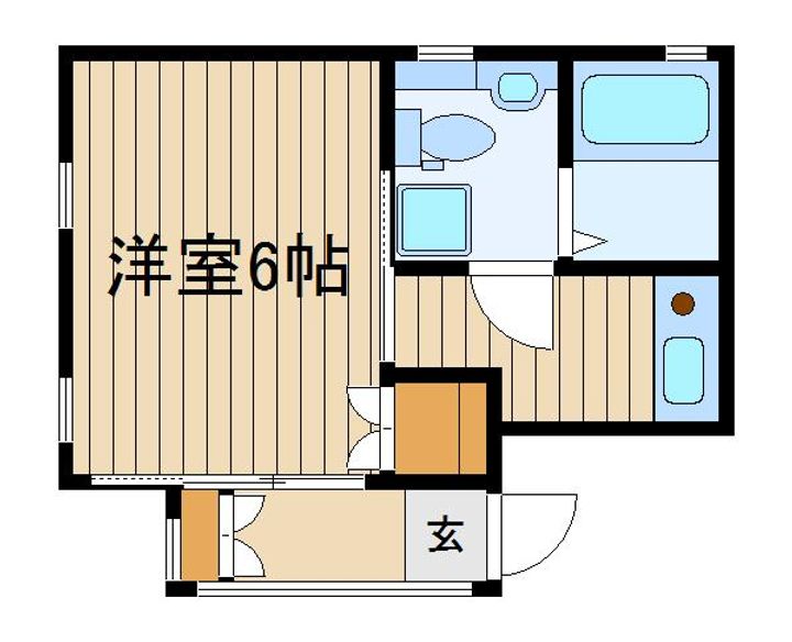 東京都練馬区南田中4(アパート)の賃貸物件の間取り