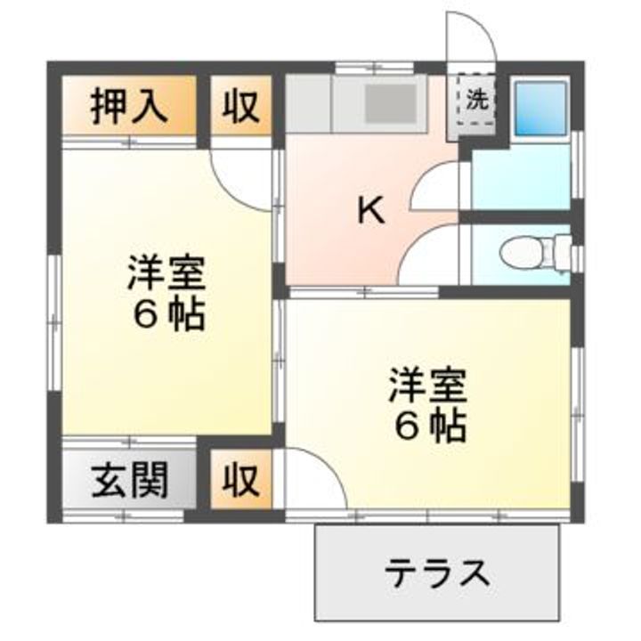 栃木県宇都宮市若草4(一戸建)の賃貸物件の間取り