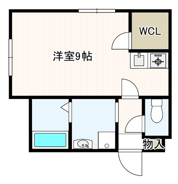 千葉県船橋市西船1(アパート)の賃貸物件の間取り