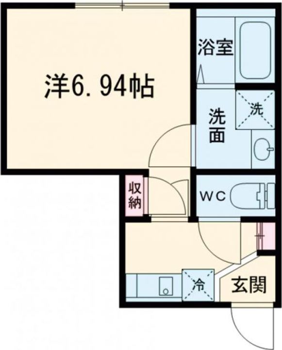 カインドネス新小岩の間取り