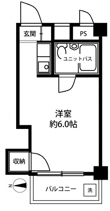 ナウルマンションの間取り