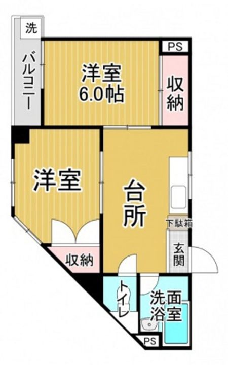 第2今井ビルの間取り