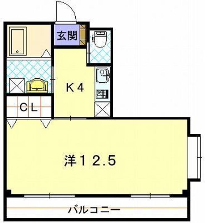 井耕ハイツIIIの間取り