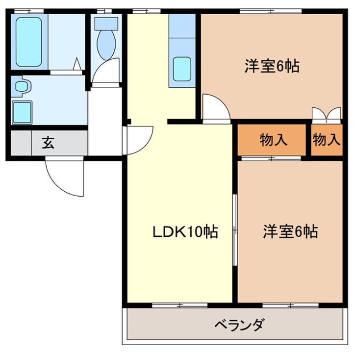 セントラルリバーIIの間取り