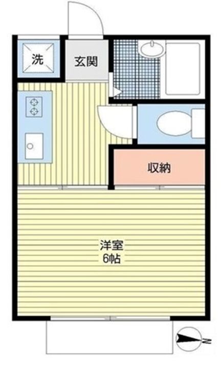 スターハイツA棟の間取り