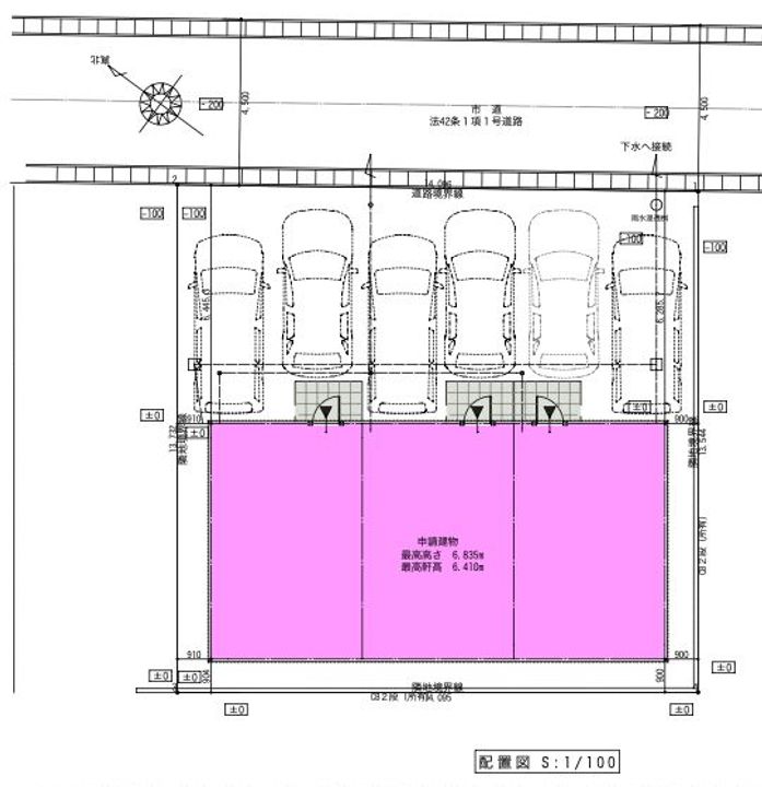 熊本県熊本市北区清水東町(一戸建)の賃貸物件の地図