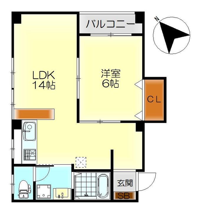 Mishimaビルの間取り
