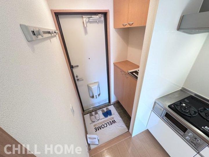 群馬県高崎市倉賀野町(アパート)の賃貸物件の玄関