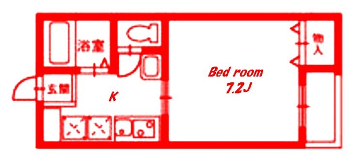 クルーセ小杉の間取り
