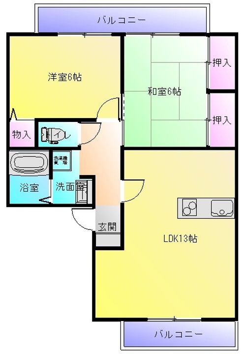 ラークコートの間取り