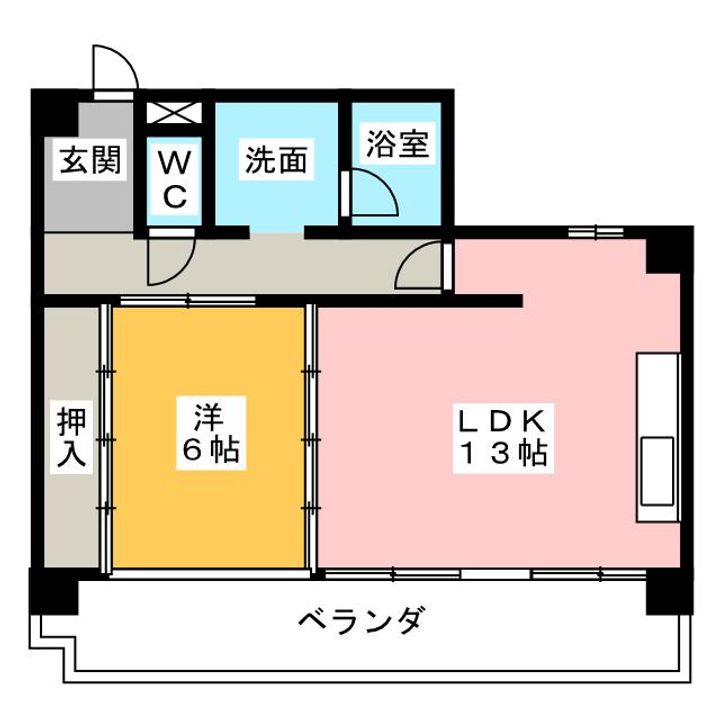 エスポア21の間取り
