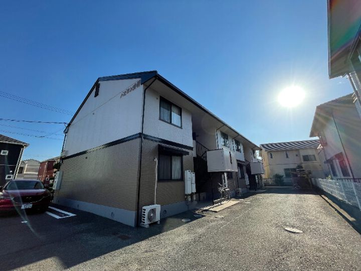 岡山県倉敷市茶屋町(アパート)の賃貸物件の外観