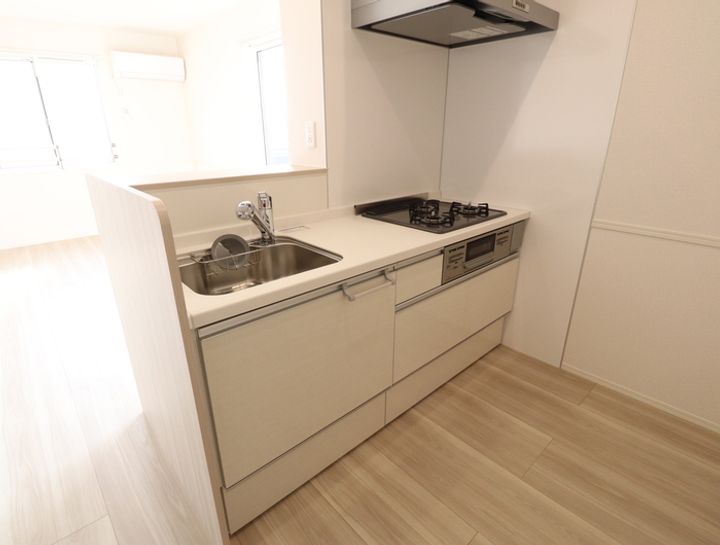 熊本県熊本市南区薄場1(アパート)の賃貸物件のキッチン