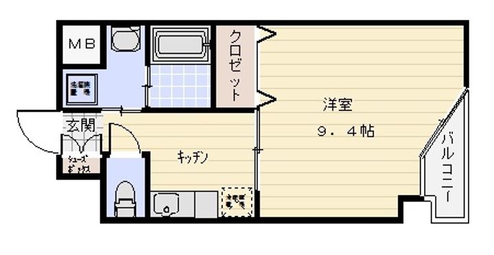 ルラシオン江戸橋の間取り