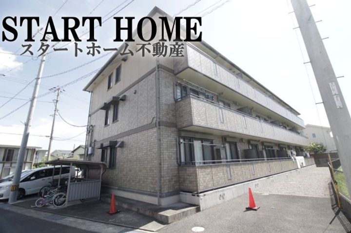 徳島県板野郡北島町江尻字妙蛇池(アパート)の賃貸物件の外観