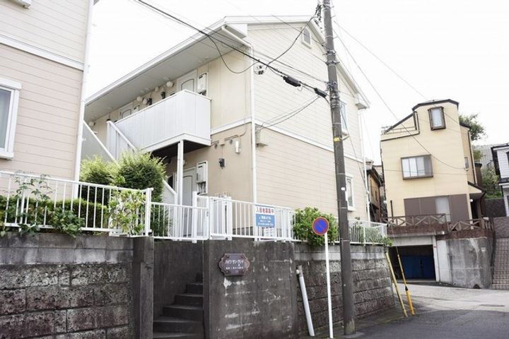 ハイツサンクリードA棟の外観