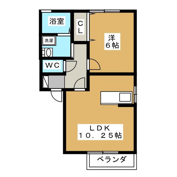 プロムナード・U B棟の間取り