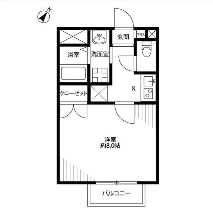 アムール Petitの間取り
