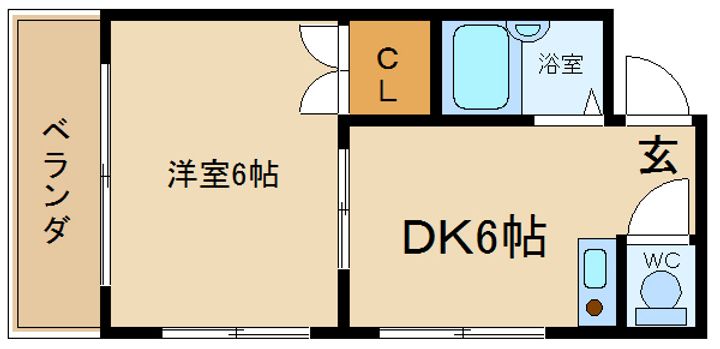 シャルマン寿の間取り