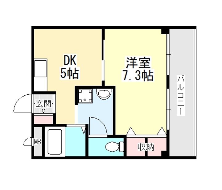 グローバル高田の間取り