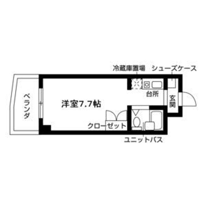 ディアコート上社の間取り