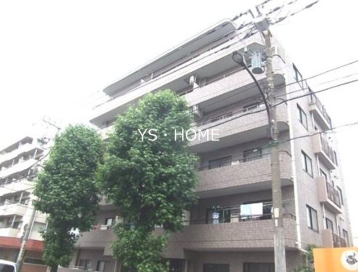 東京都中野区江古田4の賃貸マンションの外観