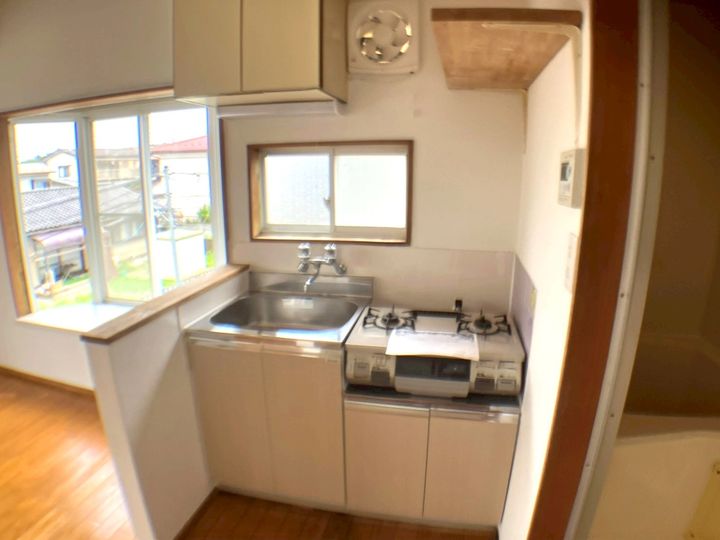 宮城県仙台市泉区旭丘堤2(アパート)の賃貸物件のキッチン