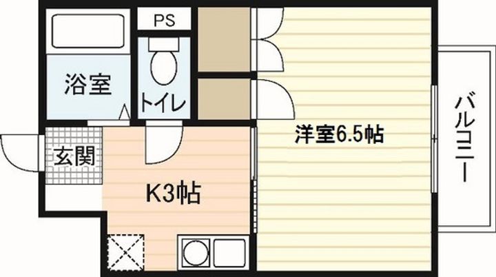 チェリス伴の間取り