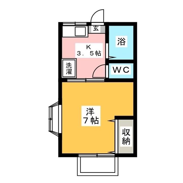 ハイムSの間取り