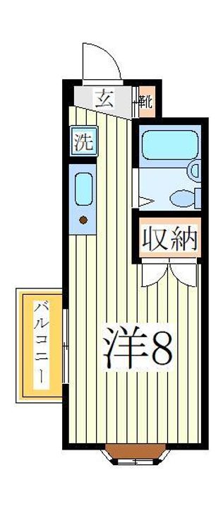 オーキスビルの間取り