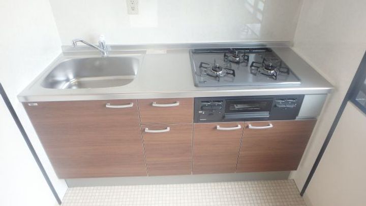 大阪府大阪市福島区吉野4(マンション)の賃貸物件のキッチン