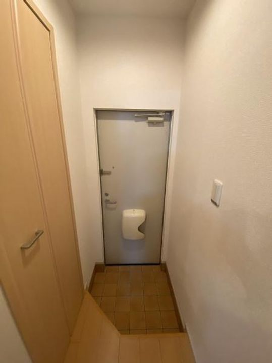 大阪府門真市下島町(アパート)の賃貸物件の玄関