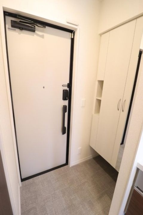 ソレイユの玄関