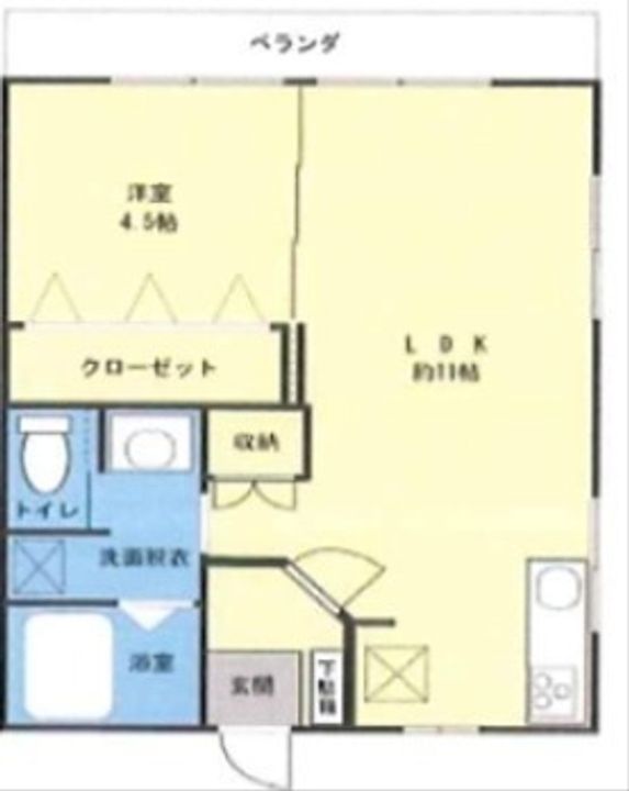 大野ハイツの内装