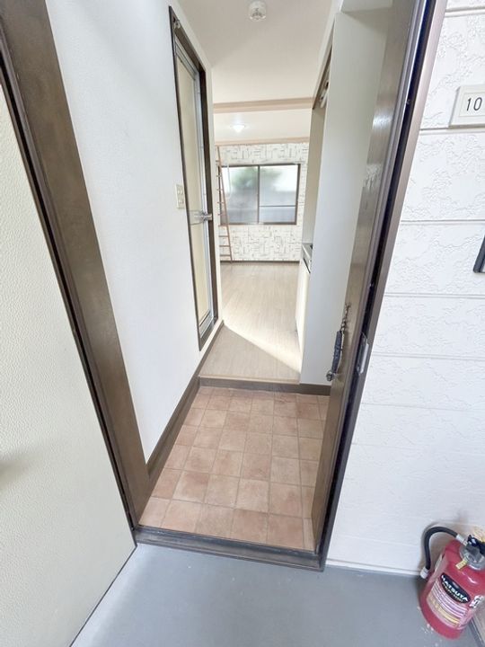 シティハイム小金井の玄関