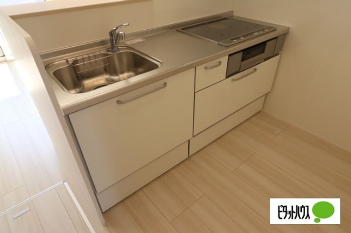 福島県郡山市日和田町字向山(アパート)の賃貸物件のキッチン