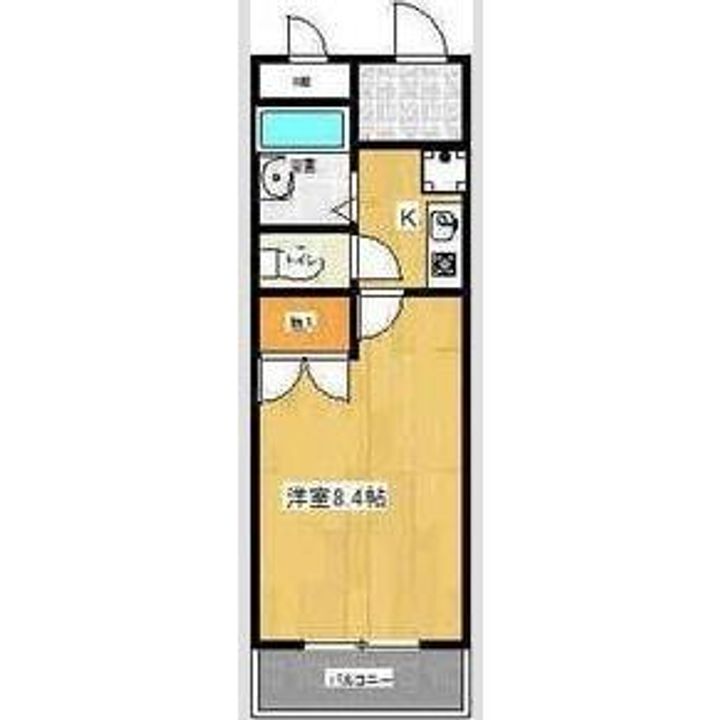 愛知県長久手市打越(マンション)の賃貸物件の間取り