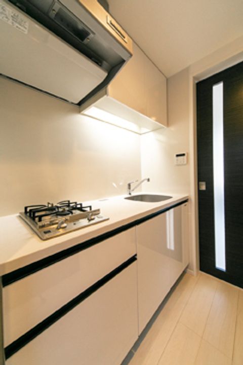 東京都千代田区鍛冶町2(マンション)の賃貸物件のキッチン