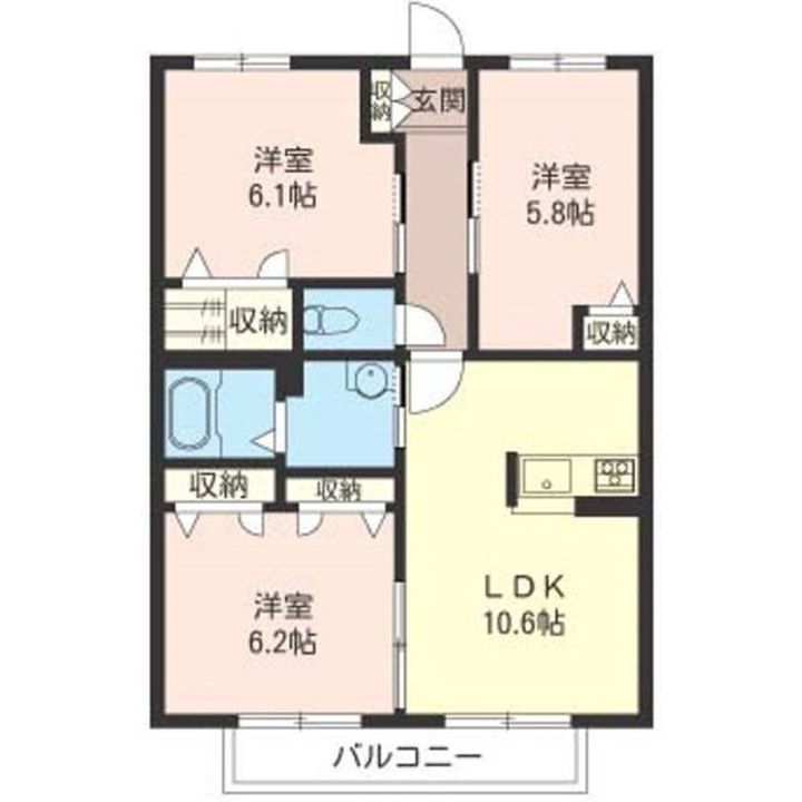 グランエスパシオIVの間取り