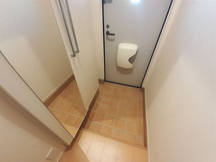 大阪府藤井寺市沢田2(アパート)の賃貸物件の玄関