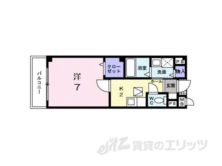 ラックペーシュの間取り