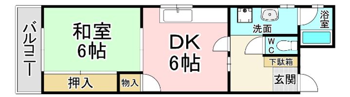 ルミエールKYIの間取り