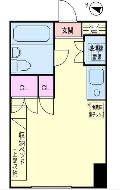 神奈川県横浜市南区南太田3の賃貸マンションの間取り
