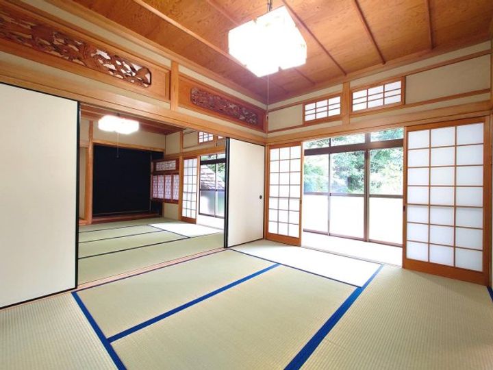 兵庫県佐用郡佐用町豊福(一戸建)の賃貸物件の居間