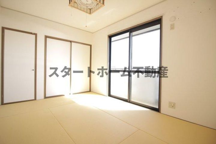 徳島県板野郡藍住町住吉字神蔵(アパート)の賃貸物件の居間